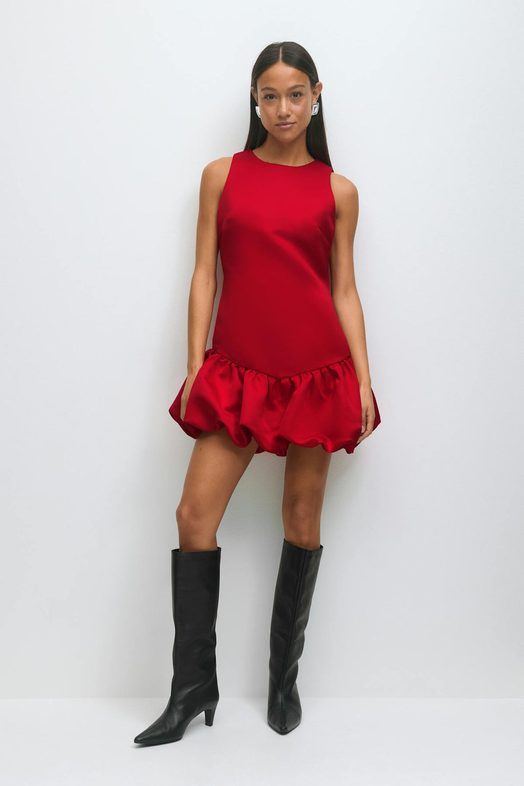 Balloon mini dress