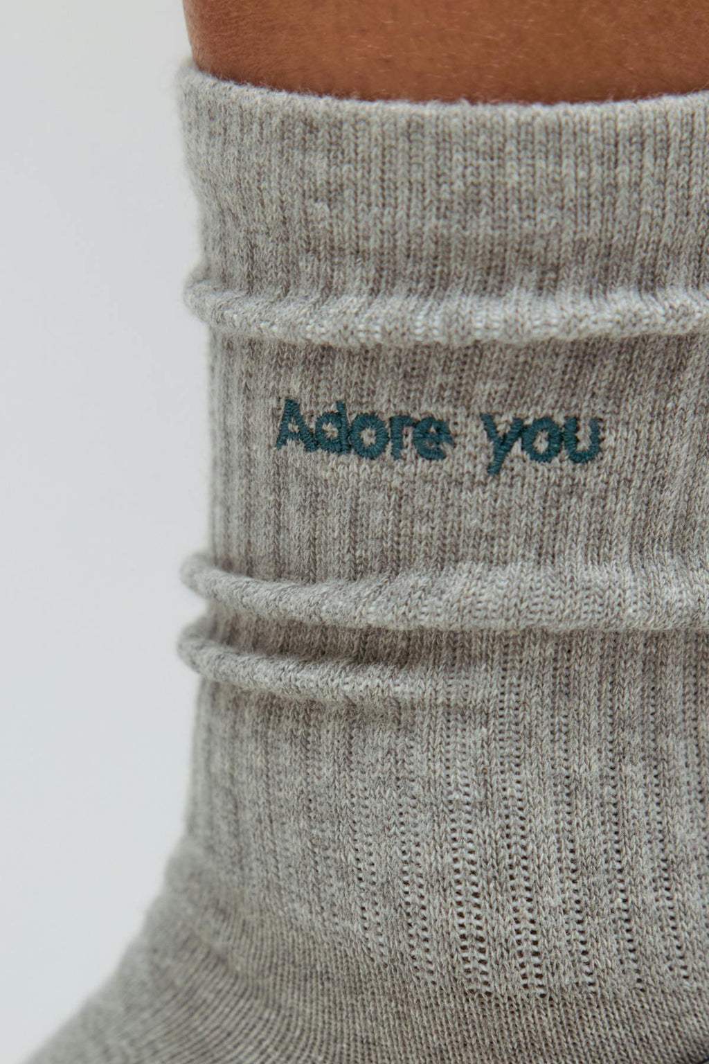 Embroidered socks