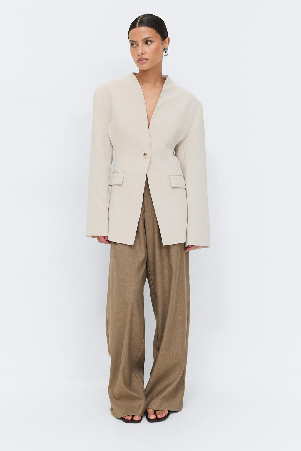 Shaped blazer