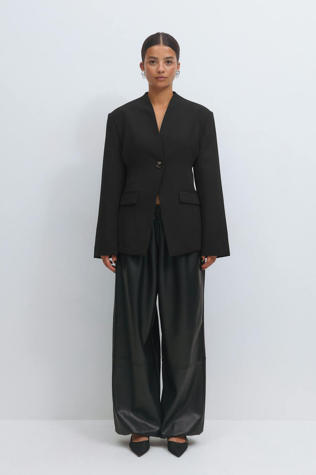 Shaped blazer