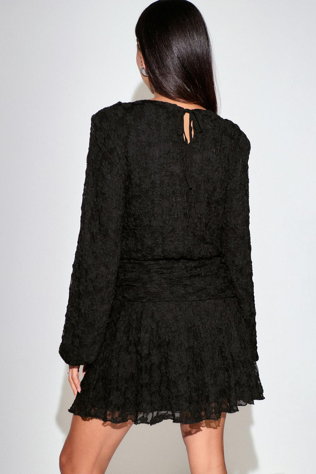 Lace loose dress