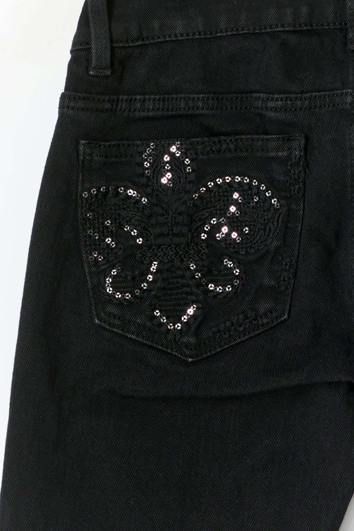 14+ pleated flare jeans