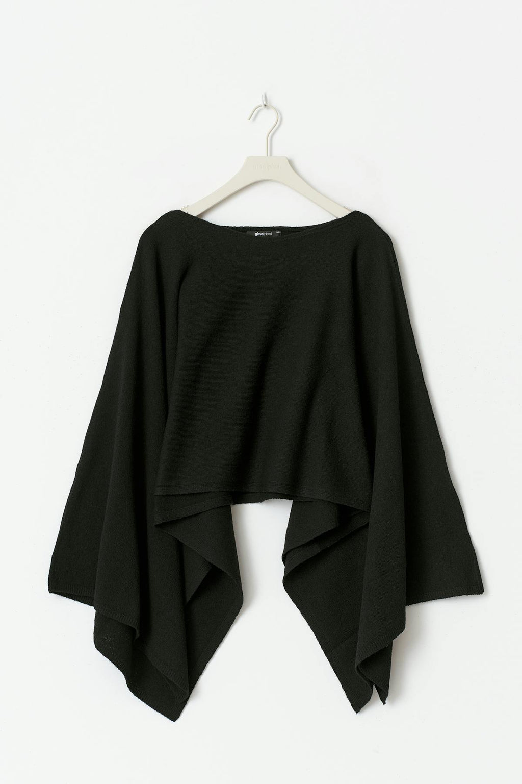 Knitted cape top