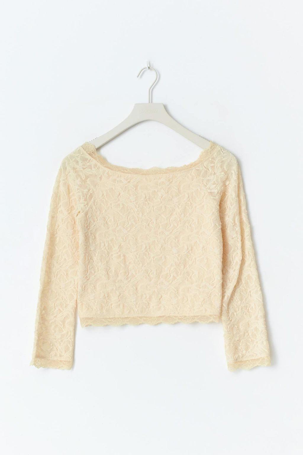 Y lace off shoulder top