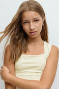 Y square neck top
