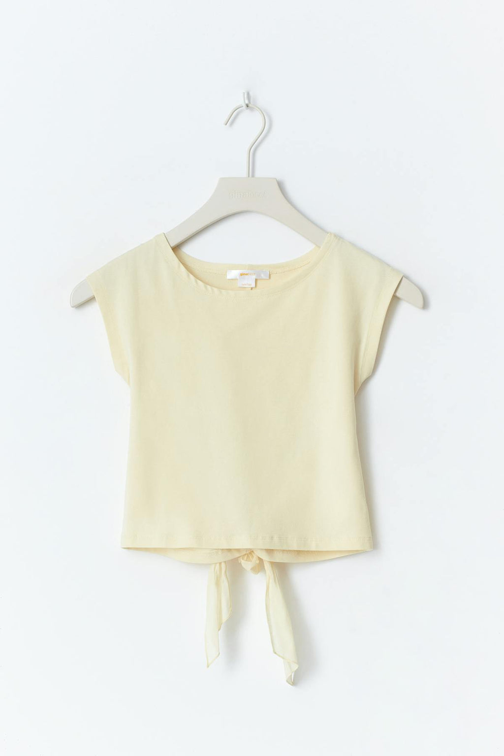 Y open back tie top