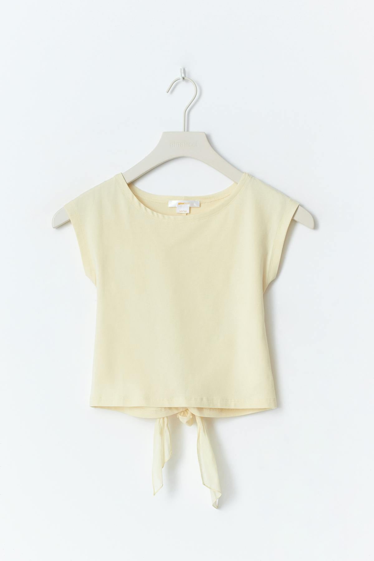 Y open back tie top