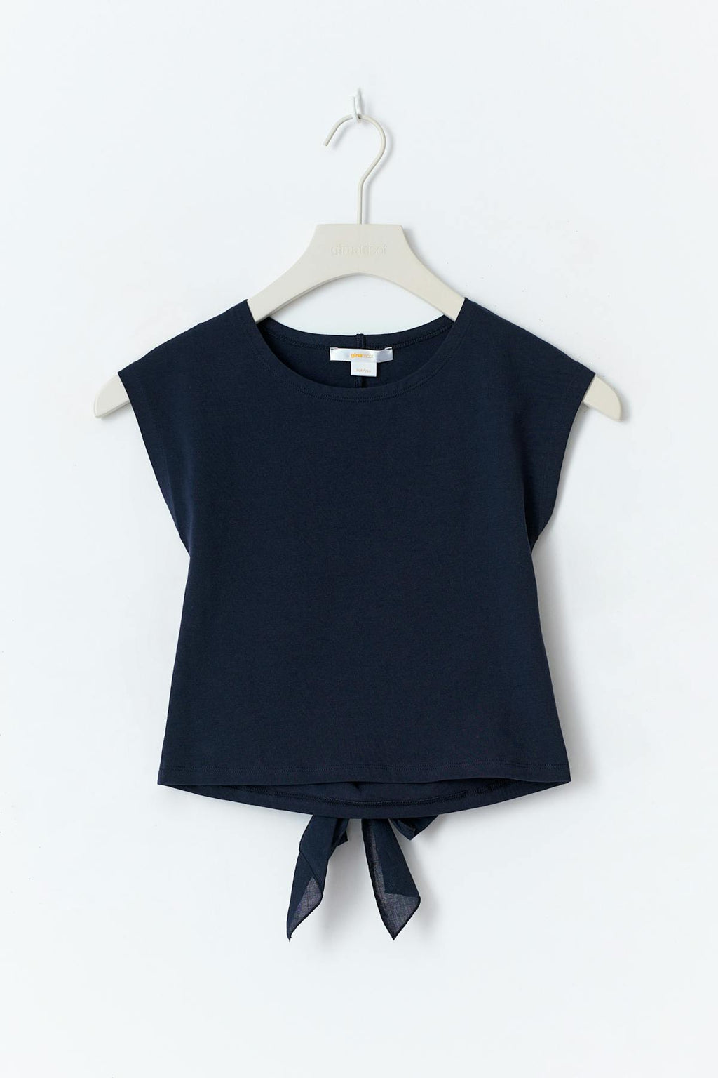 Y open back tie top