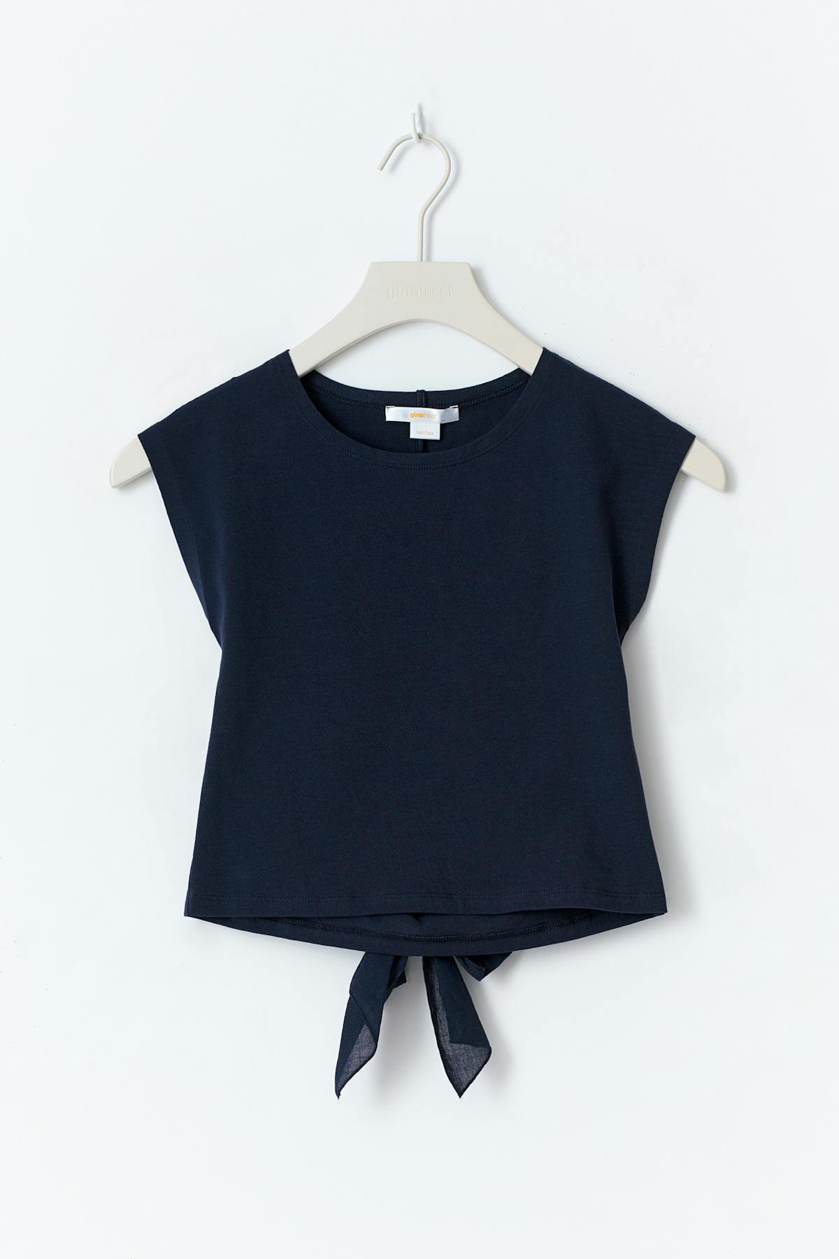 Y open back tie top