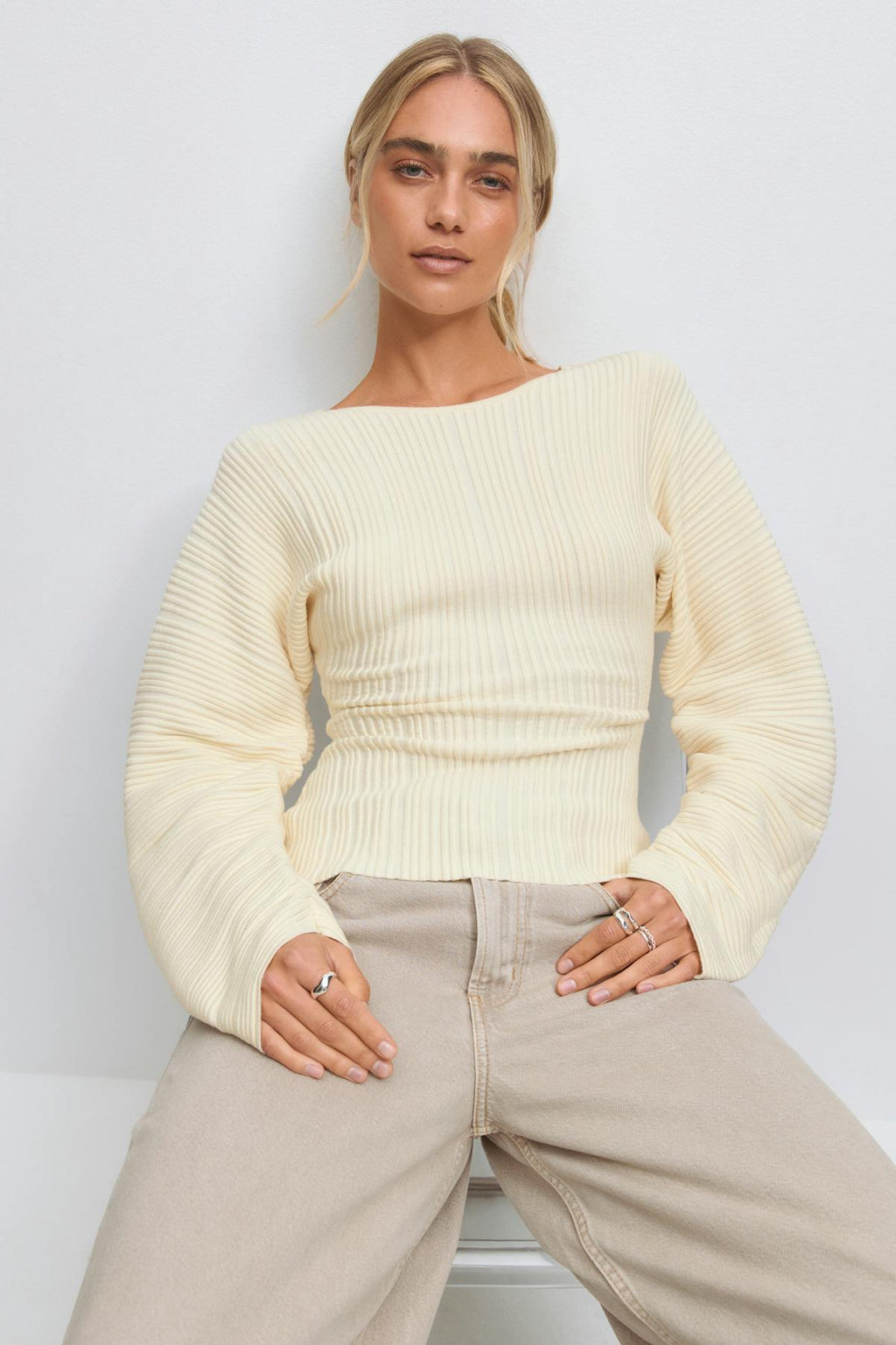 Knitted top