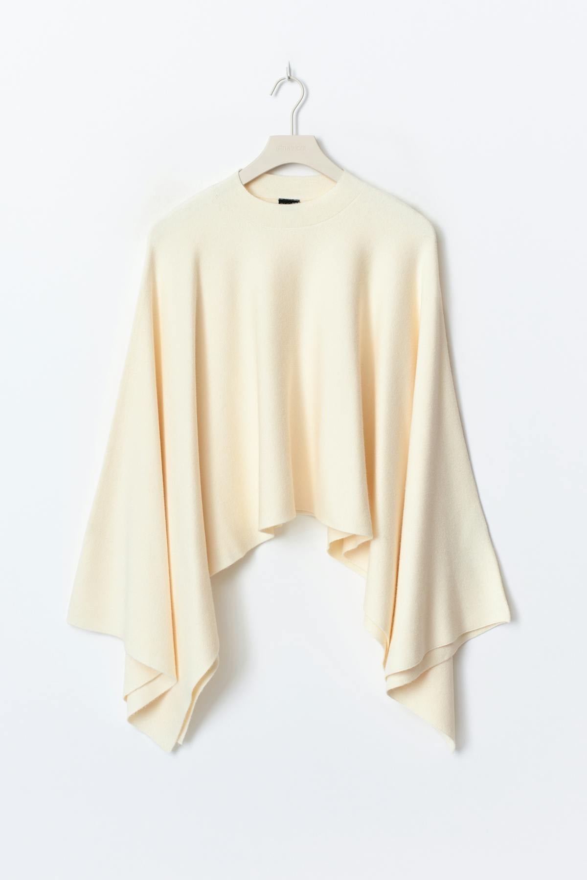Knitted cape top