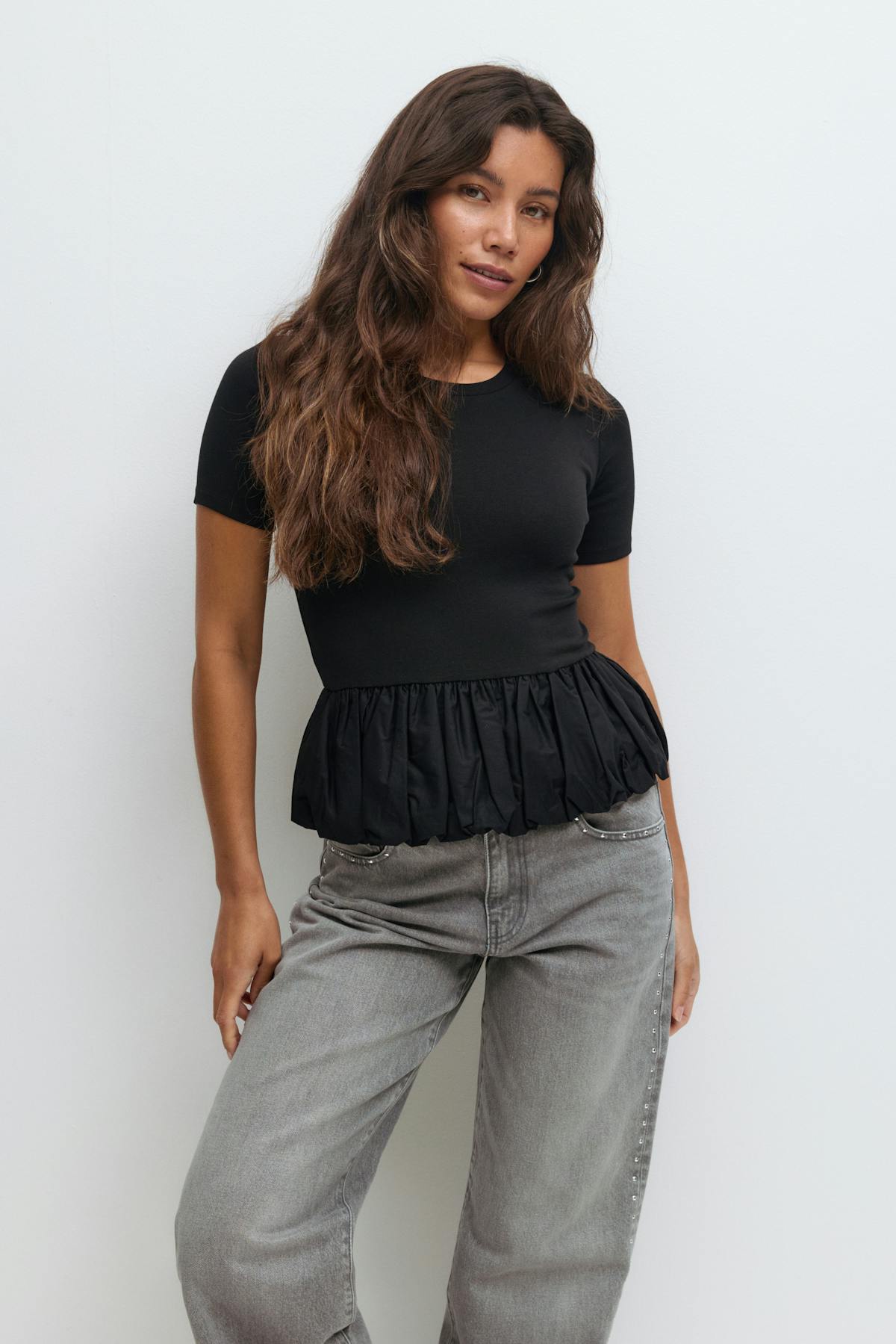 Peplum top