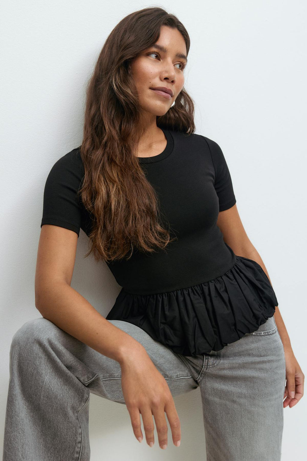 Peplum top
