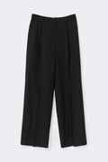 Tall wide pleated trousers