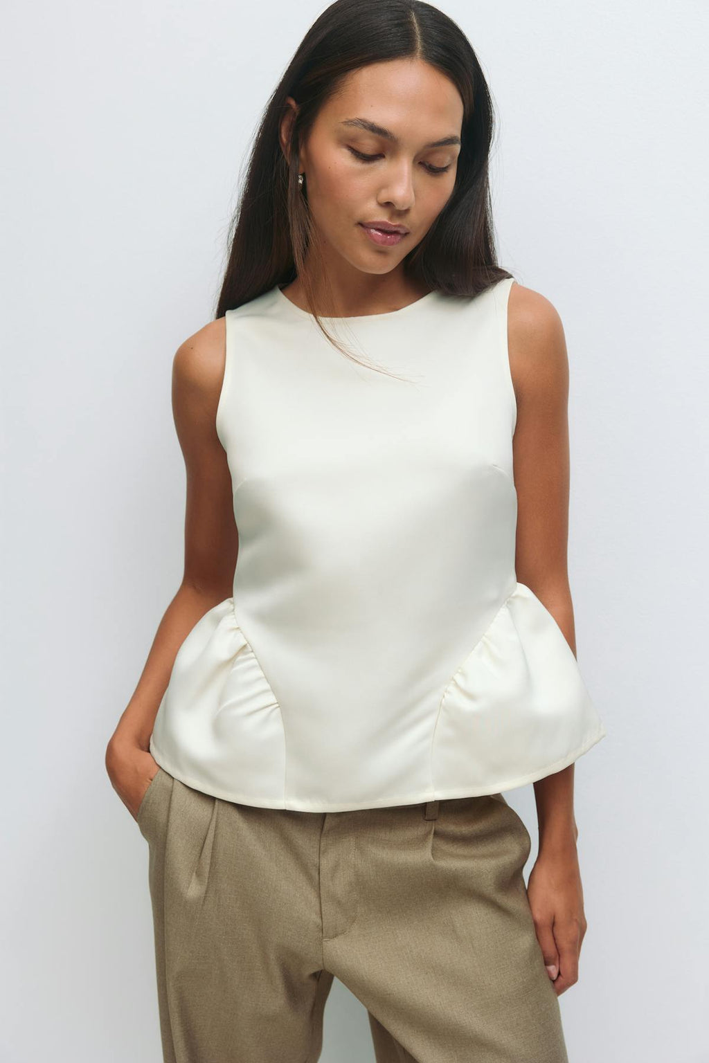 Peplum top