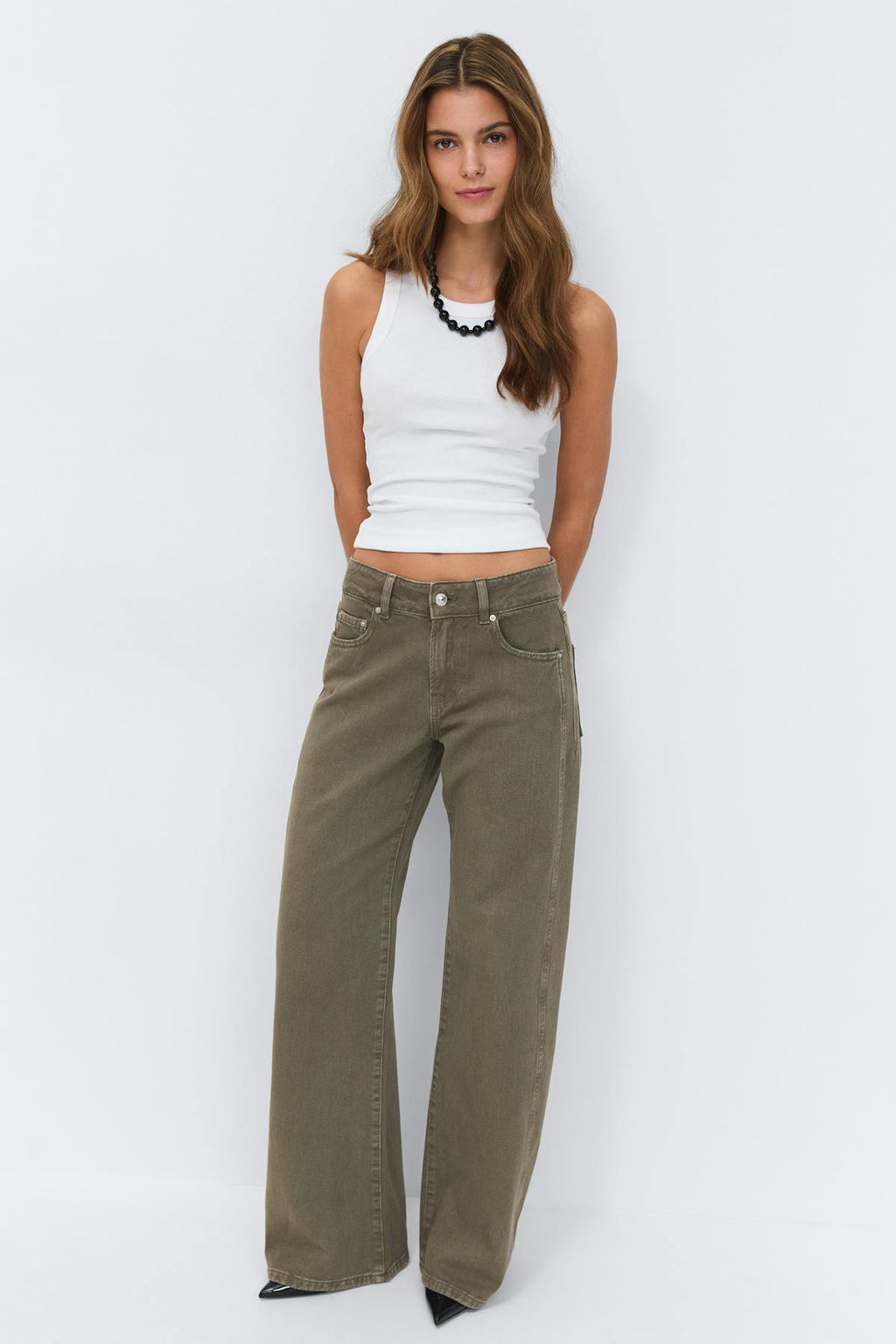 Wide flare jeans