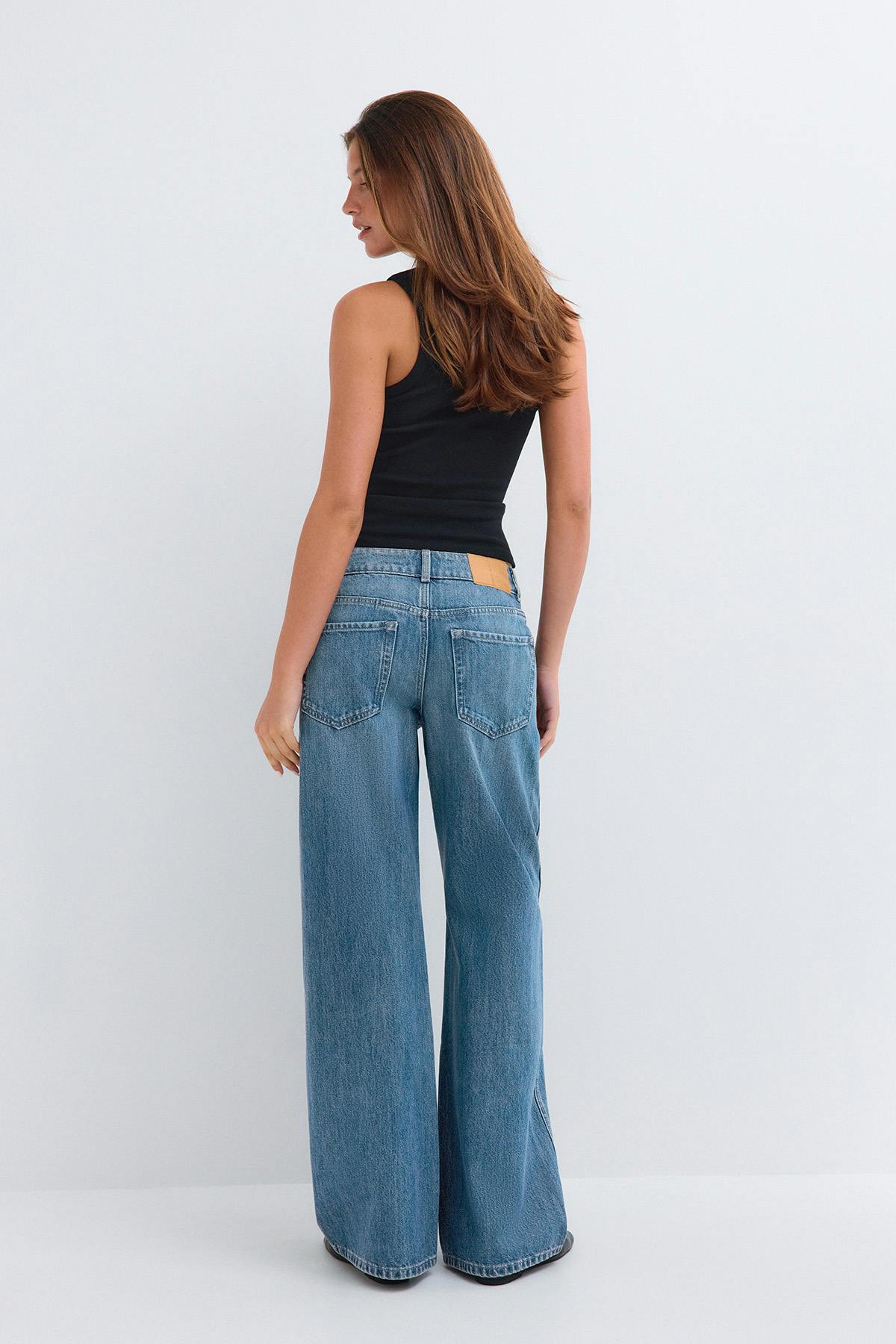 Wide flare jeans