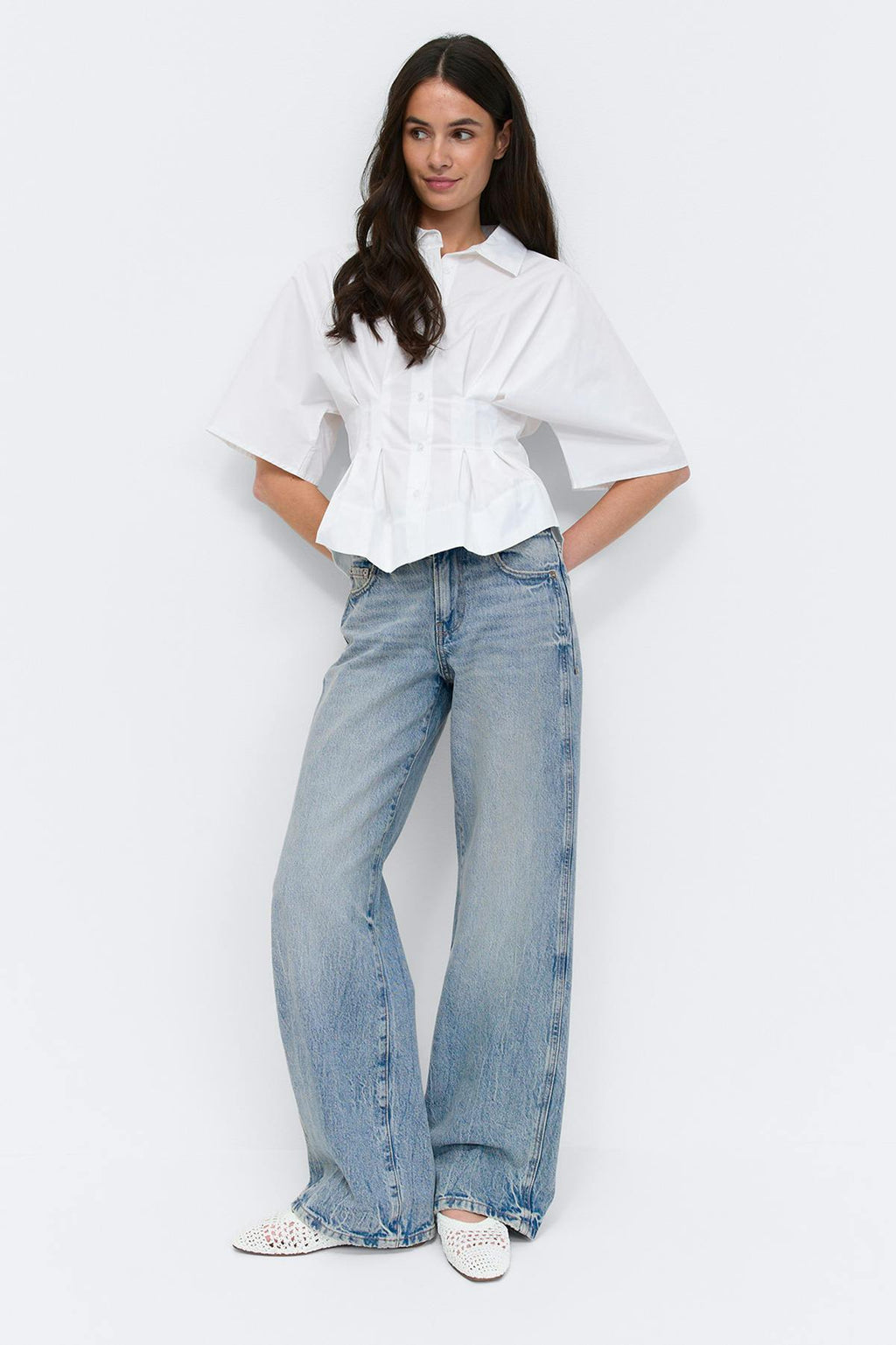 Wide flare jeans