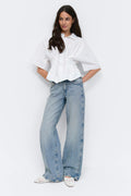 Wide flare jeans