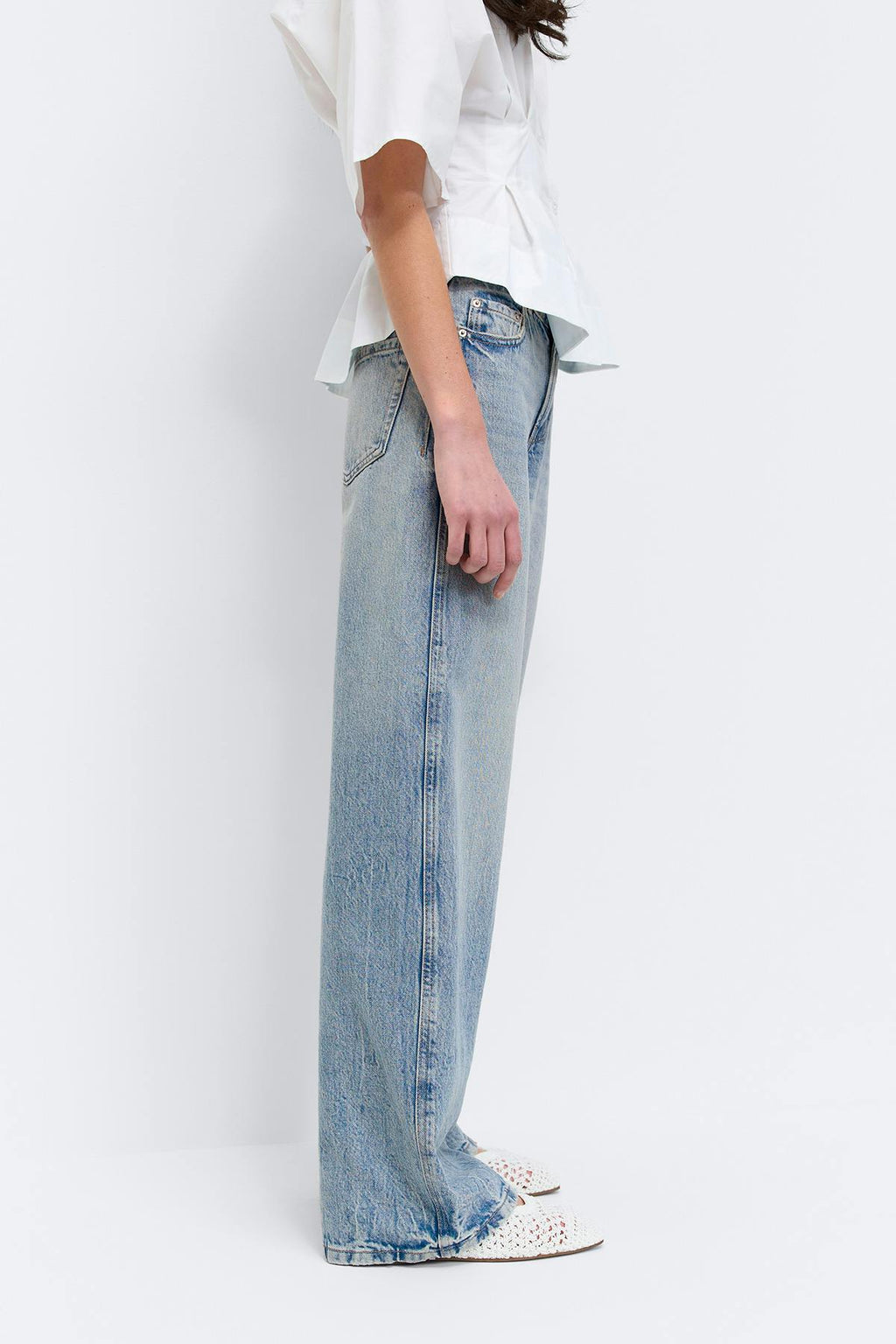 Wide flare jeans