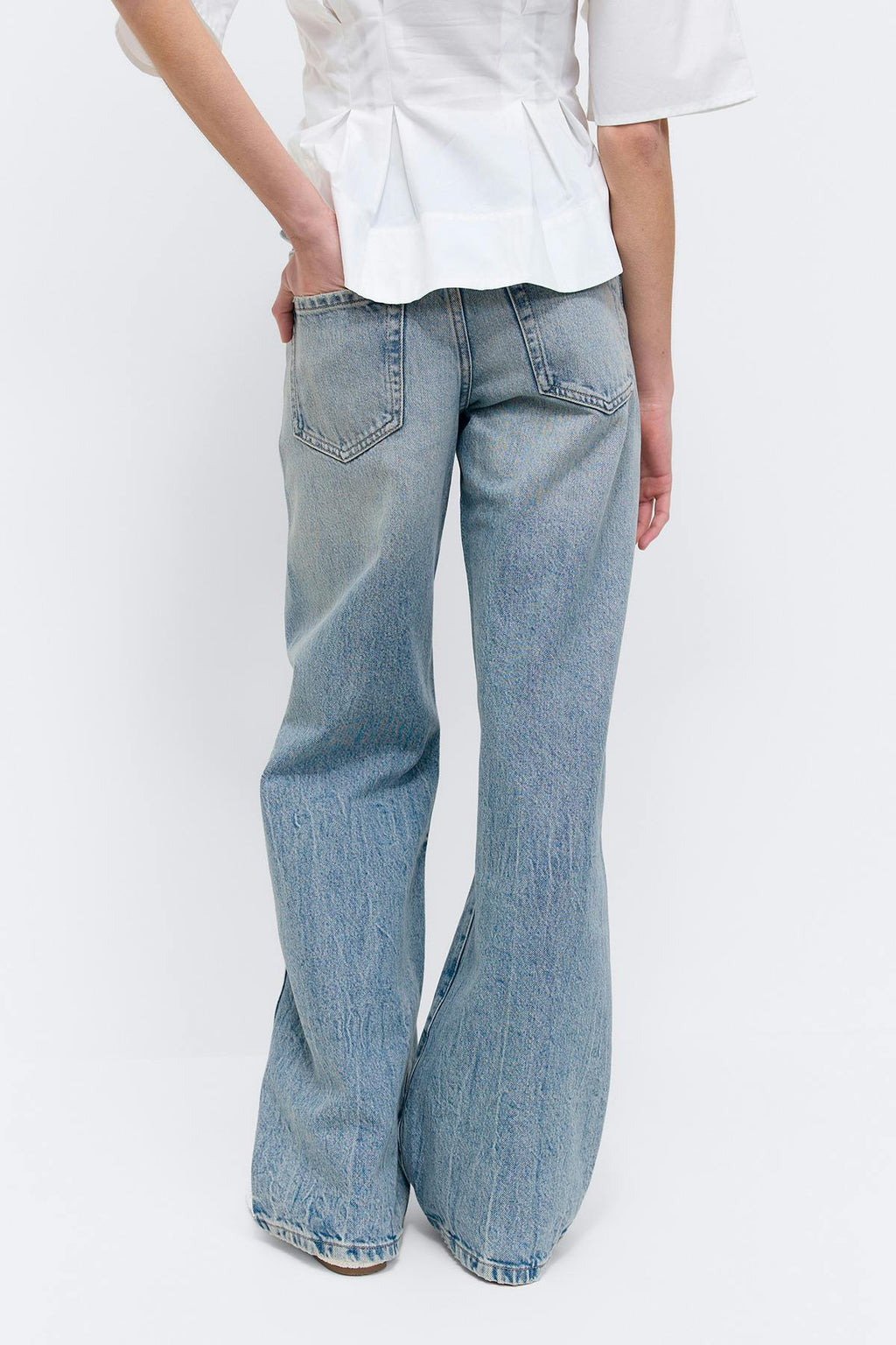 Wide flare jeans