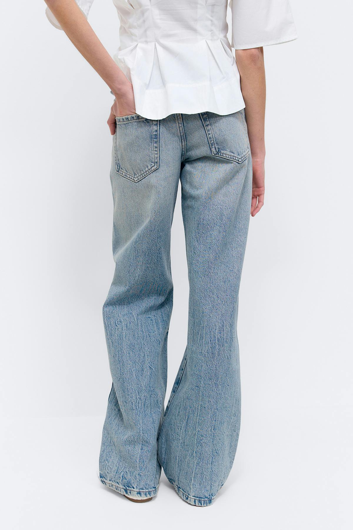 Wide flare jeans