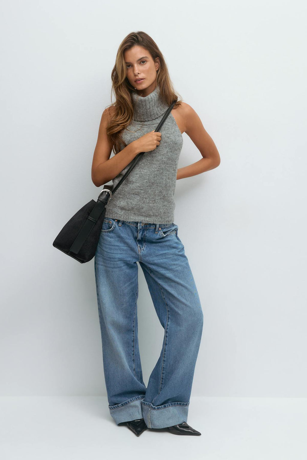Hair-on tote bag