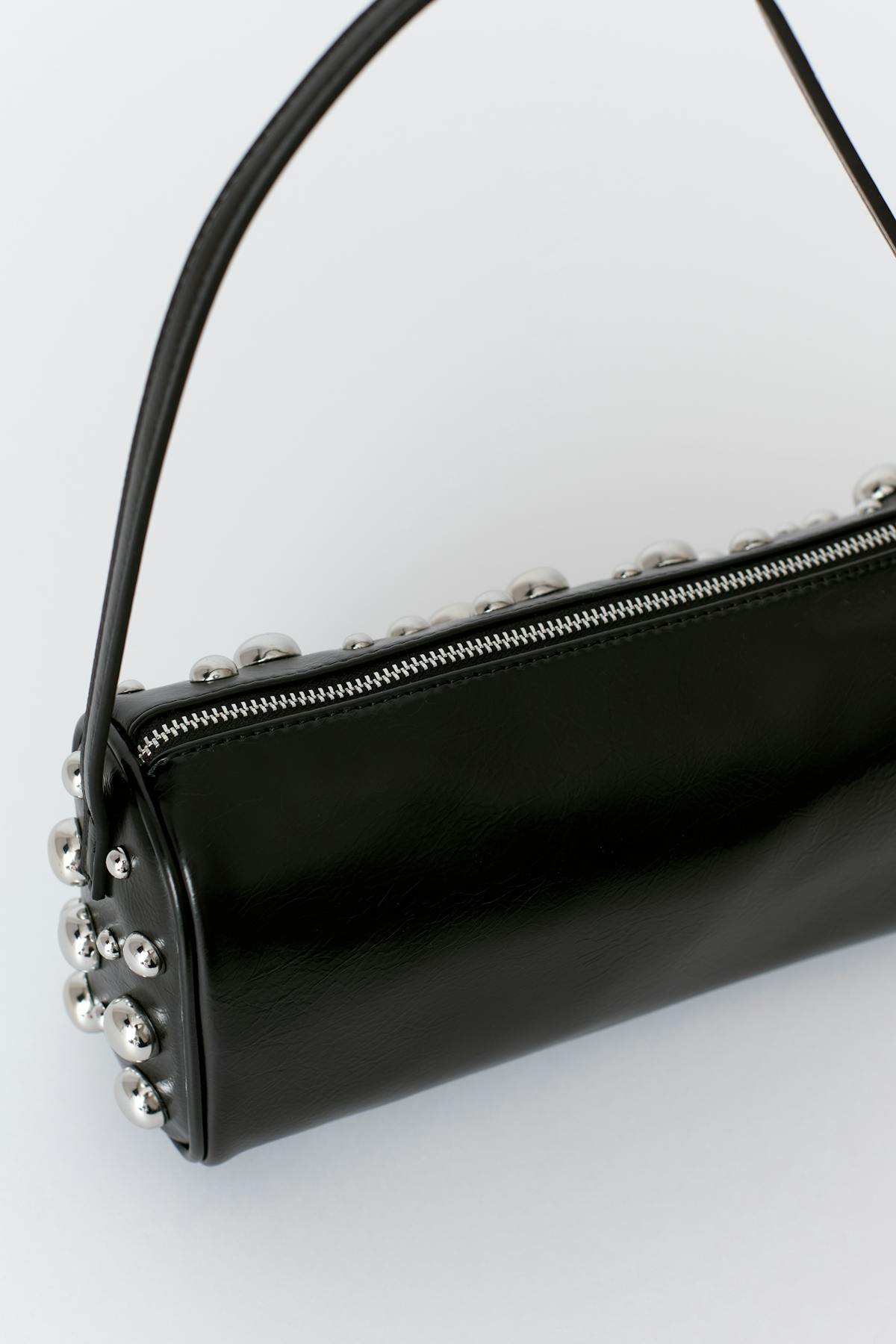 Studded shoulder bag