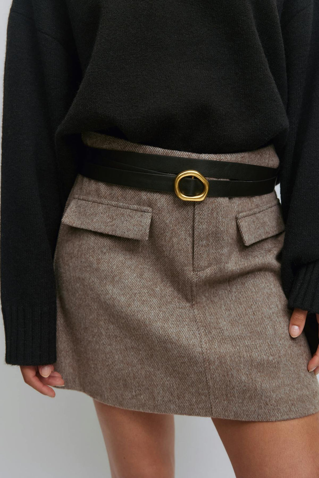 Wrap around belt