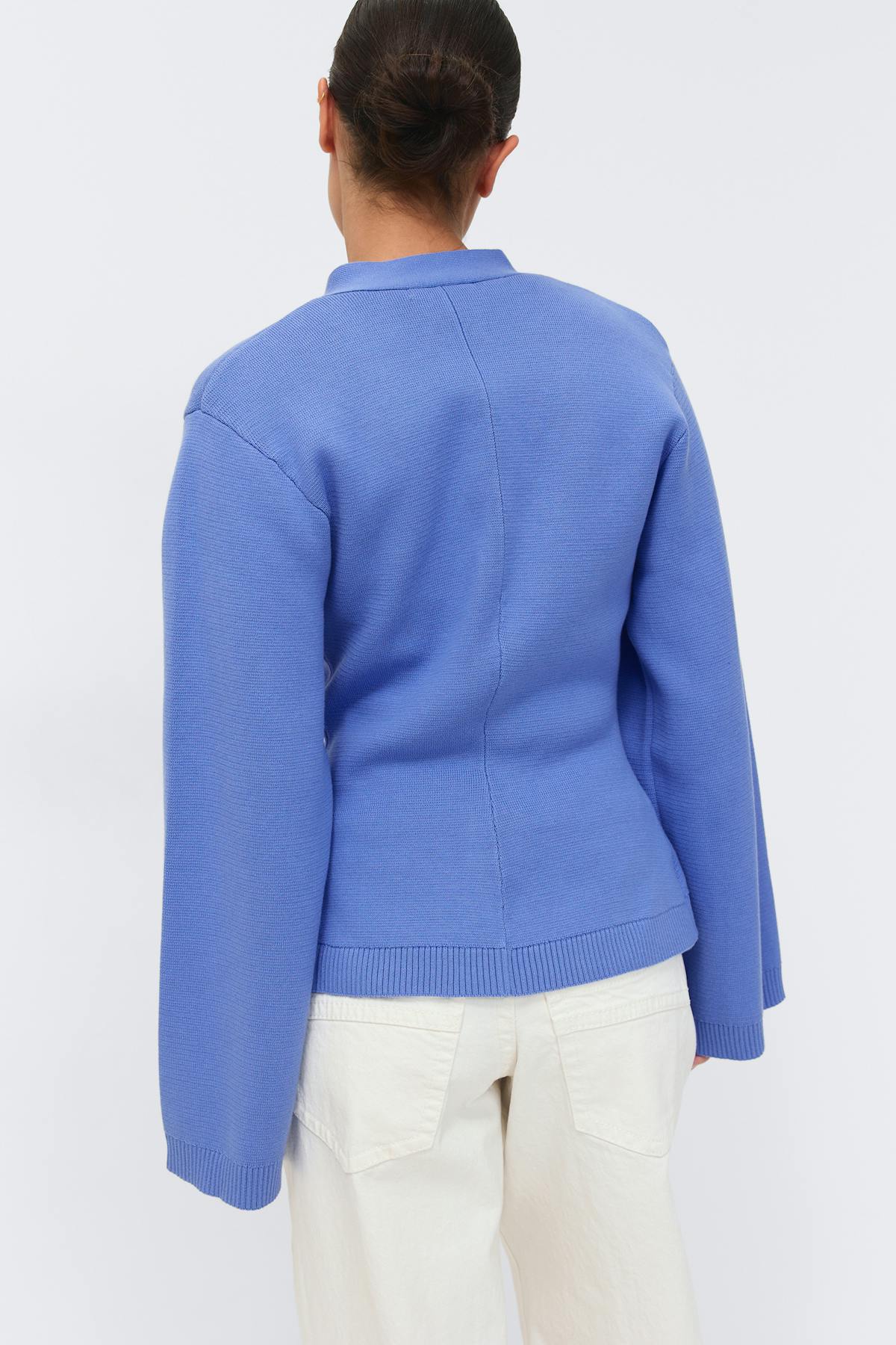 Knitted cotton cardigan