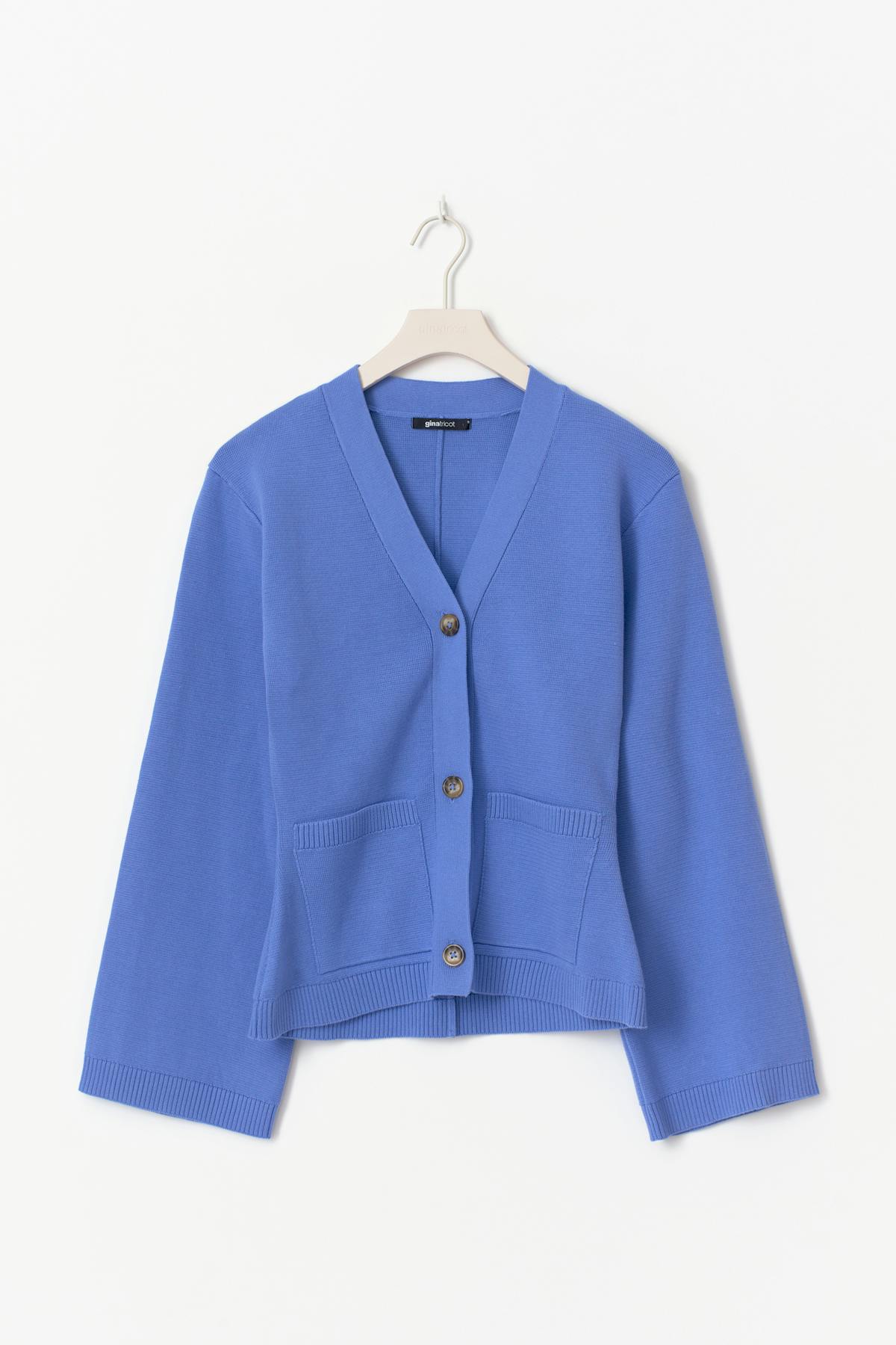Knitted cotton cardigan