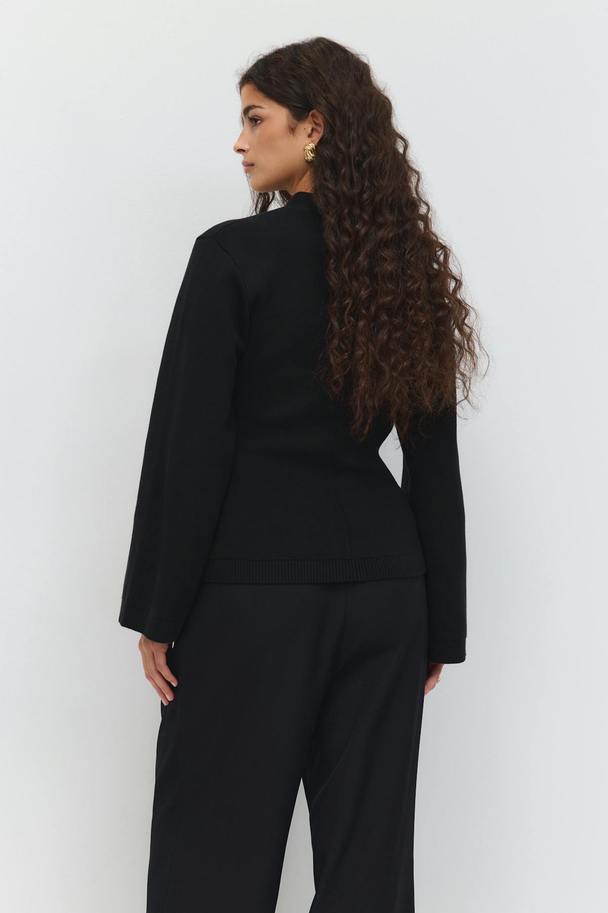 Knitted cotton cardigan