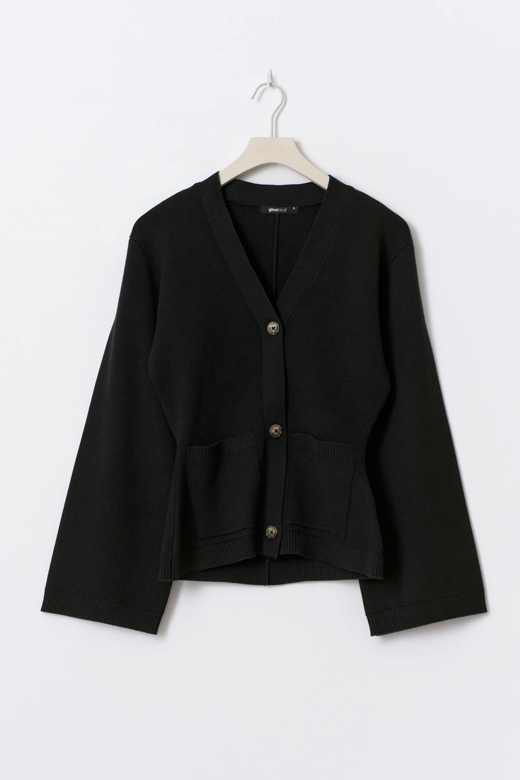 Knitted cotton cardigan