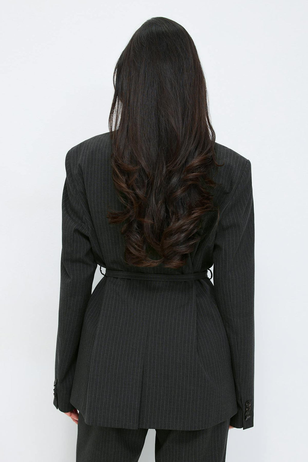 Belted blazer