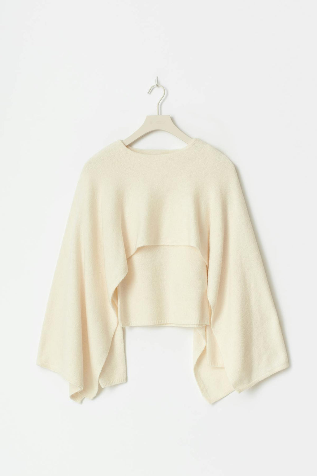Knitted cape top
