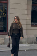 Knitted cape top