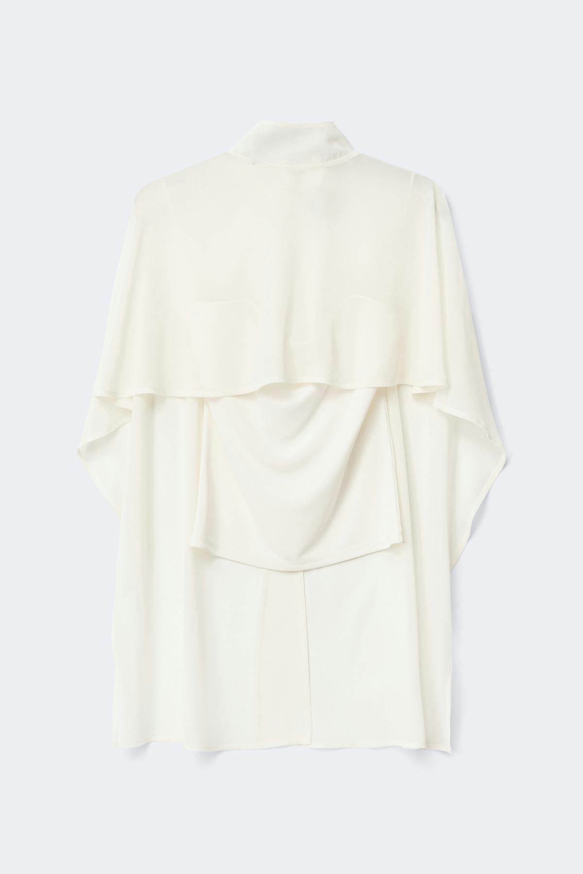 Chiffon cape top