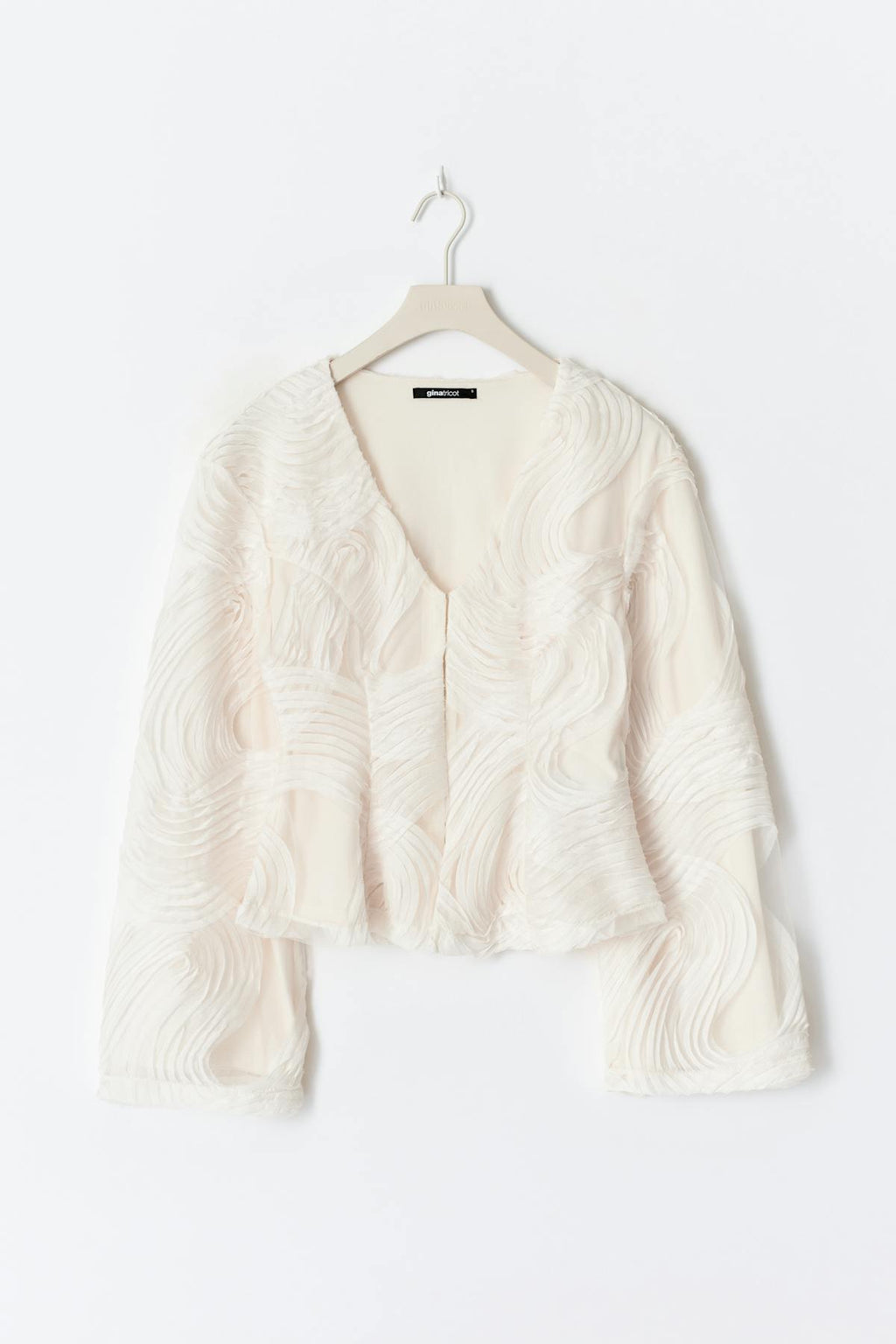 Structured shaped blouse