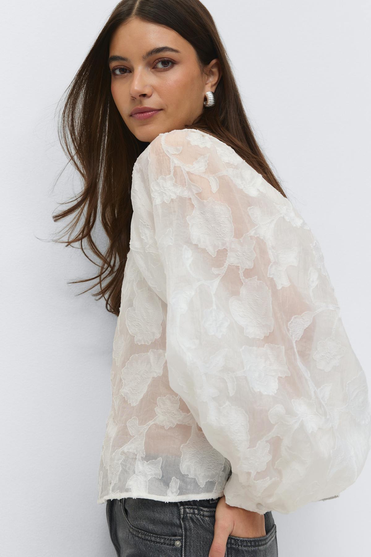 Structured blouse