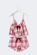 14+ flannel pj set