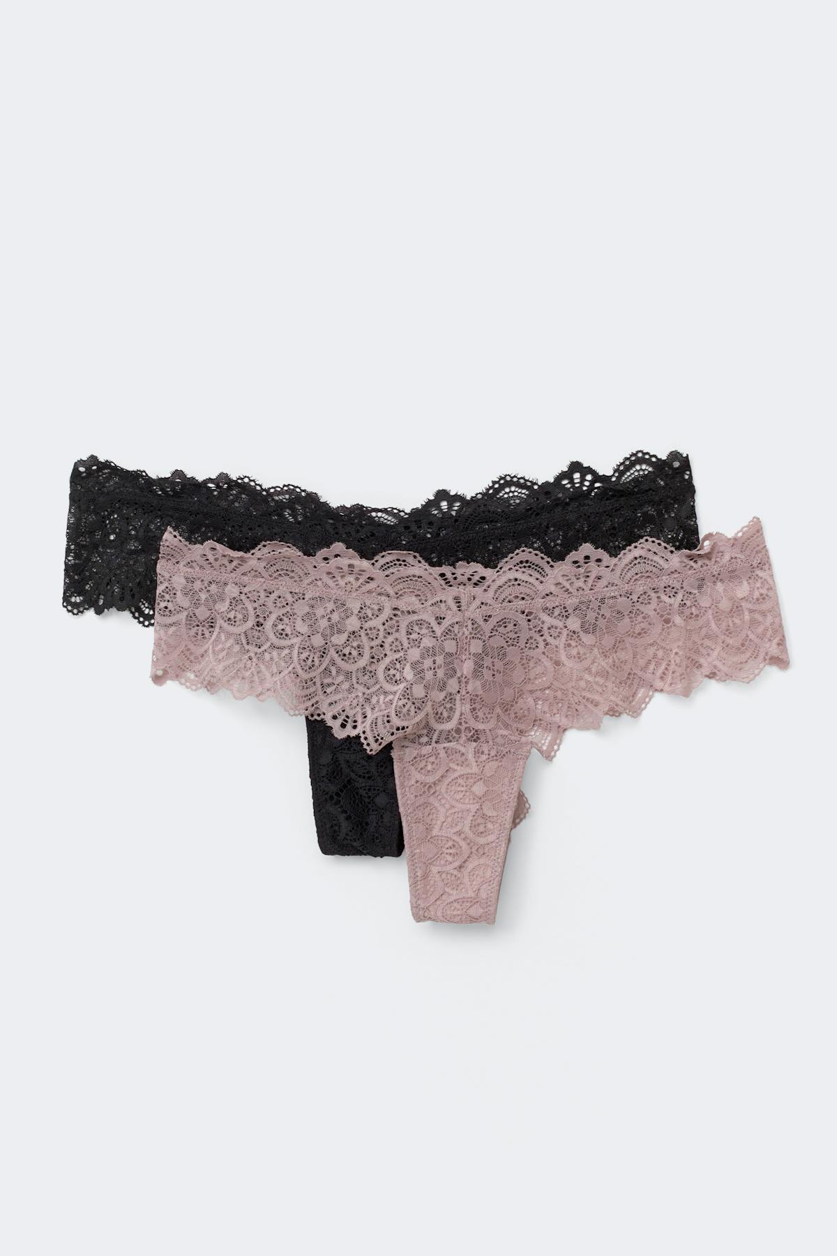 2-pack lace brazilian