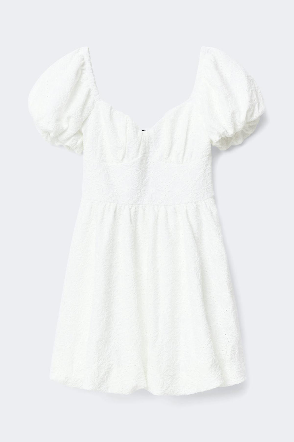 Puff sleeve mini dress