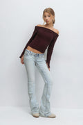 Y dixie low flare jeans