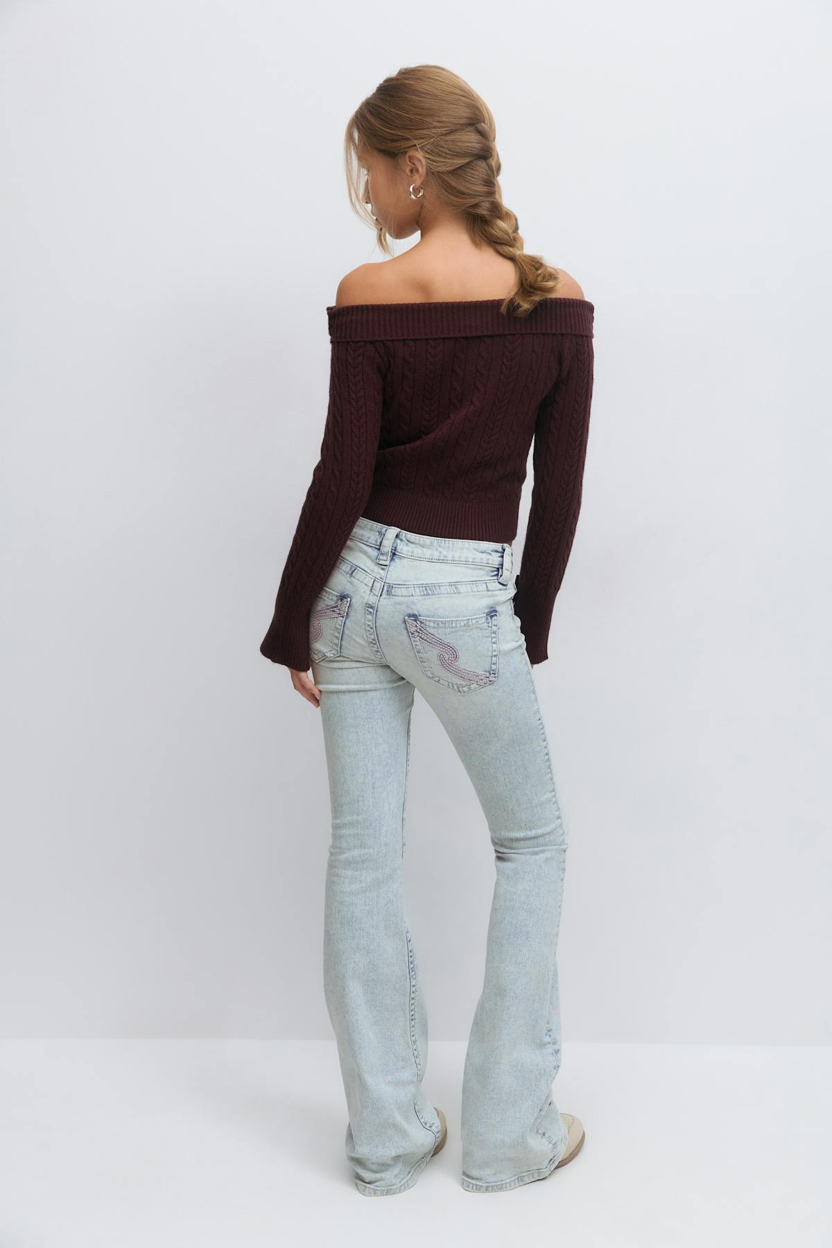Y dixie low flare jeans