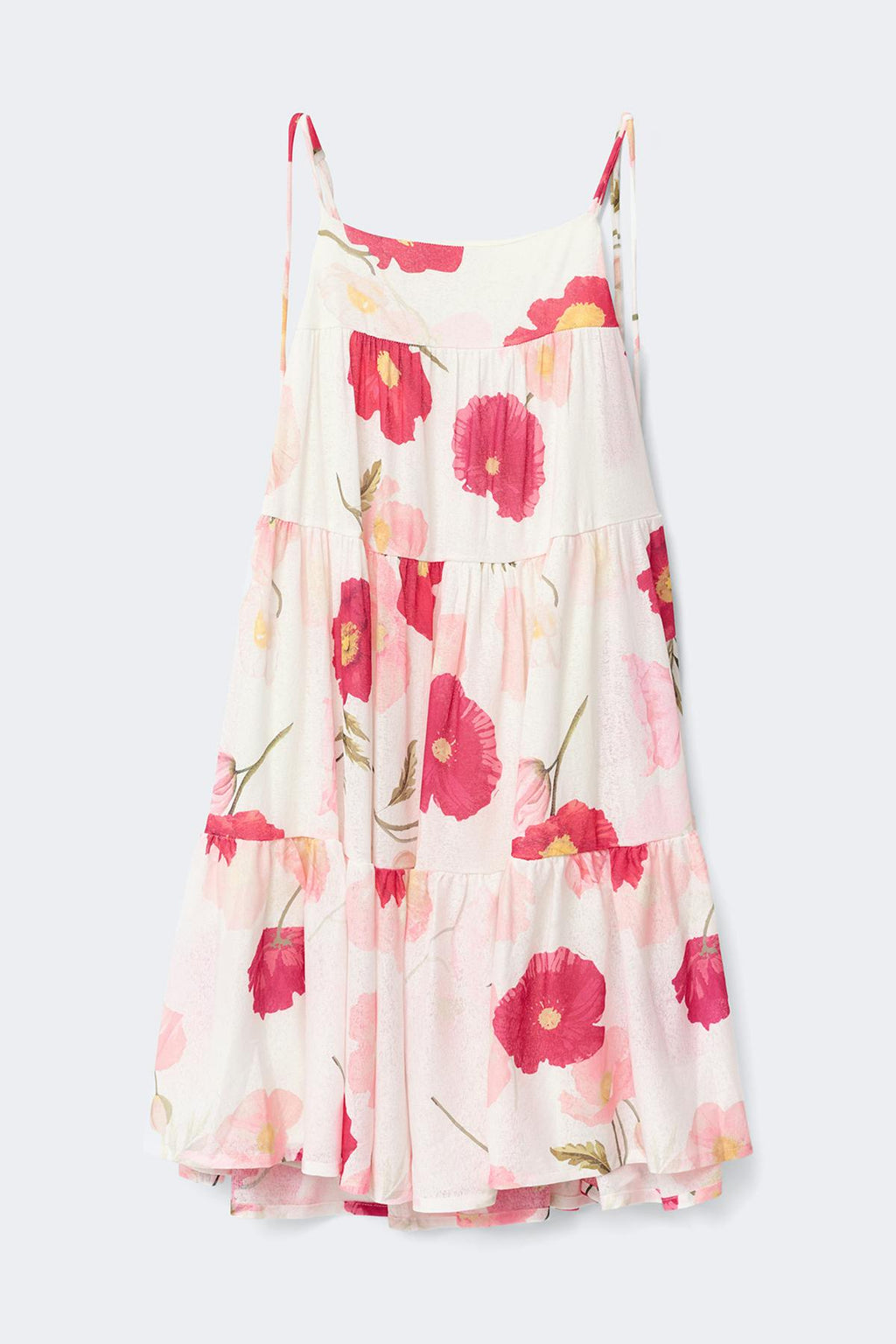 Flowy strap detail dress