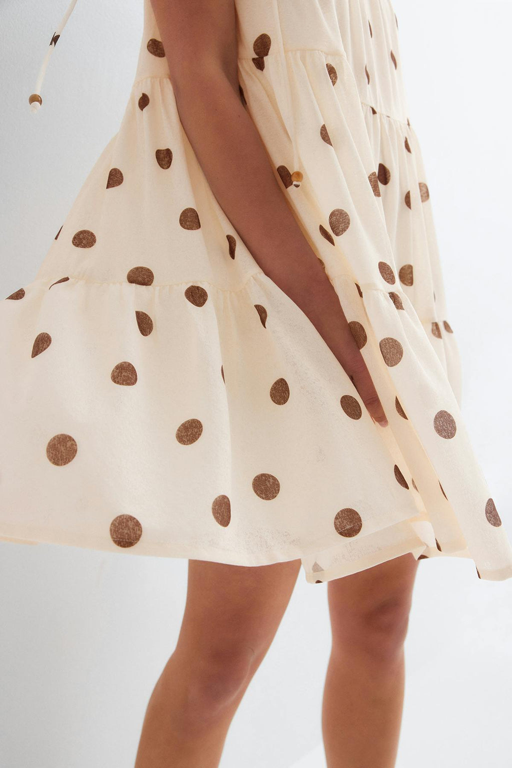 Flowy strap detail dress