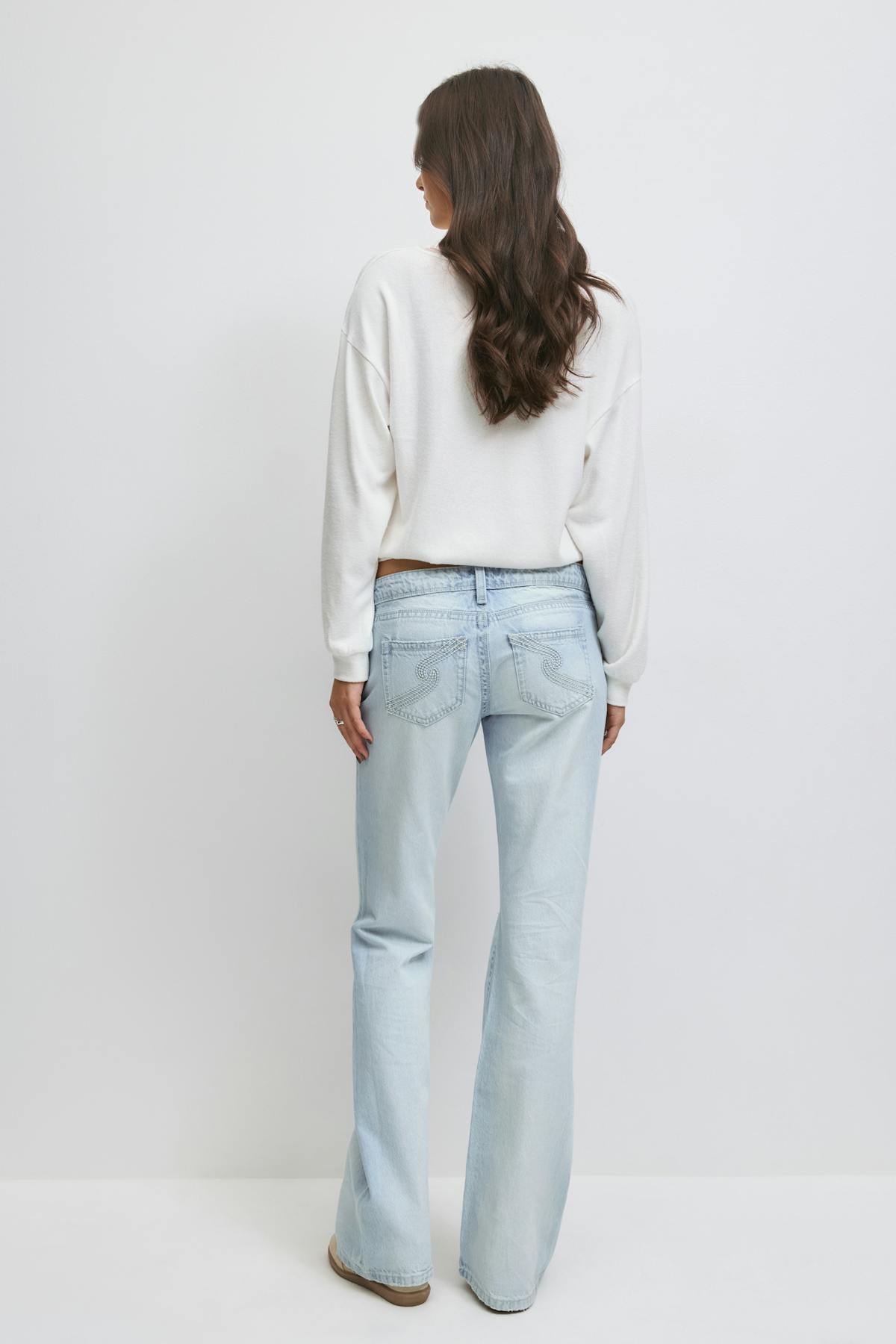 14+ loose bootcut jeans tall