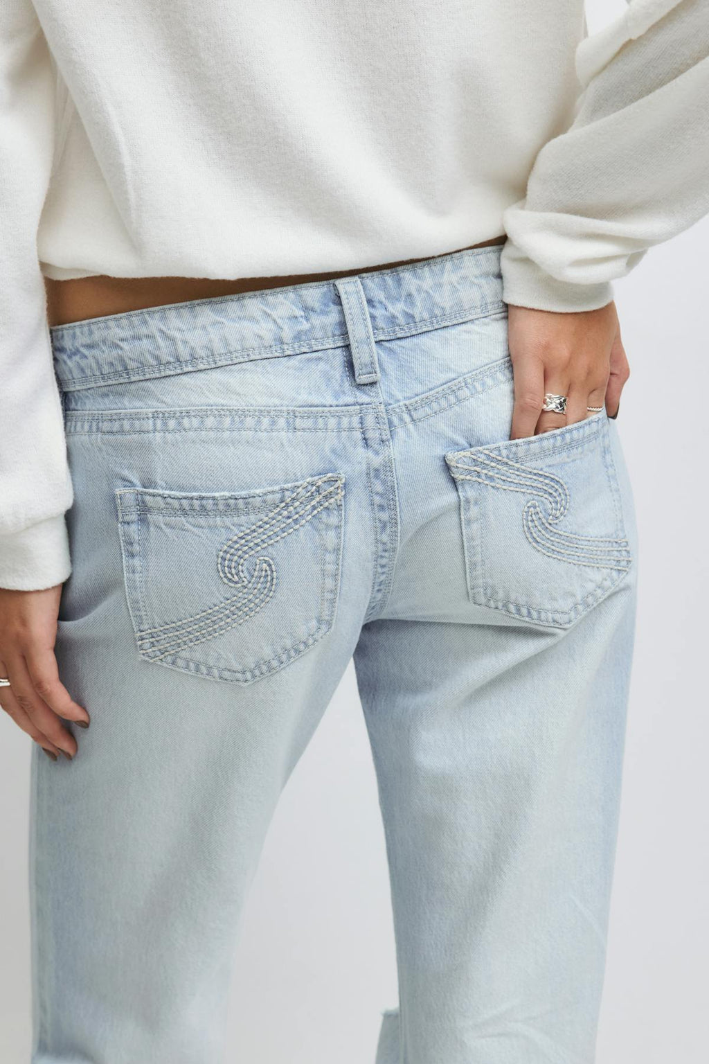 14+ loose bootcut jeans tall