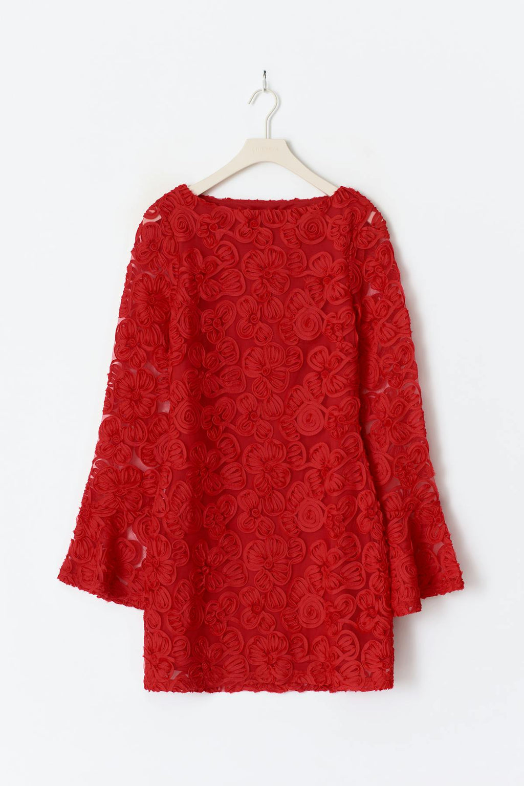 Embroidery mini dress