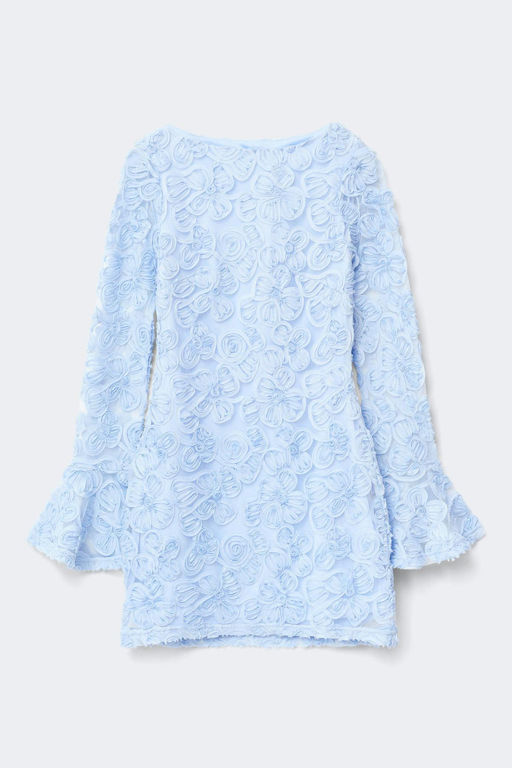 Embroidery mini dress
